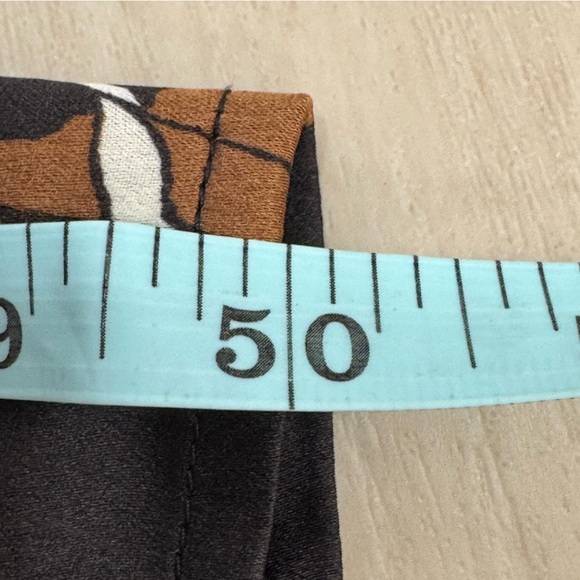 NWT Ann Taylor Floral Boatneck Column Midi Dress Black Copper Brown Women's 18 - Picture 15 of 15